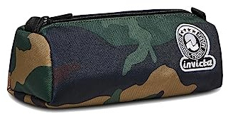 Invicta Federmäppchen, Mäppchen, Federtasche für Schreibwaren; Teenager, Erwachsene; Gymnasium, Uni, Büro; Unisex; leicht & kompakt, grün