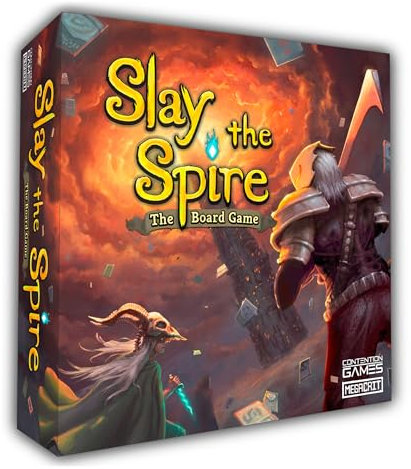 Contention Games | Slay The Spire: The Board Game | Cooperative Board Game | Ages 12+ | 1-4 Players | 45+ Minutes Playing Time, Red