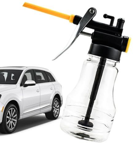 Nuyhadds Engine Oil Dispenser, Oil Spray Can, Handy Engine Oil Dispenser, Oil Can Dispenser - Practical High Pressure Oil Bottle for Bicycles, Machines, Household Appliances