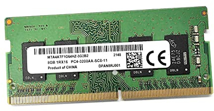 Sirxlevcy Ricambi di Ricambio per Memoria RAM DDR4 8GB 3200MHz PC4-25600 Memoria SODIMM 1.2V Memoria RAM 260 Pin Memoria RAM per Laptop