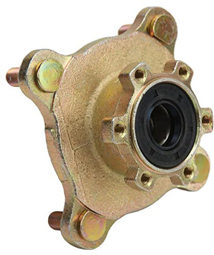 HELEVIA 4 Cubo de Llanta de Rueda de Freno de Perno, Aleación de Acero con Alta Dureza para Go Kart Atv 4 Ruedas, Operación Suave Reduce el Consumo de Energía