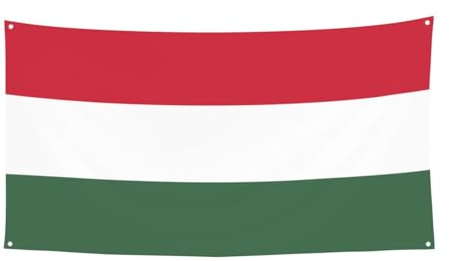 Bandiera dell'Ungheria Stampato banner decorativi adatti per riunioni di famiglia, cerimonia di laurea sfondo parete decorazione foto
