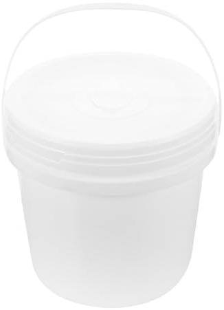 STOBAZA Umidificate Bianco Plastica in Salviettine Contenitore e 5l Leggero Facile Pulire Manico Passeggini Stanze D'hotel
