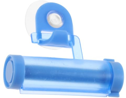 VALICLUD Presse Tube Dentifrice Manuel Plastique Compact Extrudeuse pour Pâte et Distributeur Portable Bleu Facile à Utiliser et Pratique pour Toute la Famille