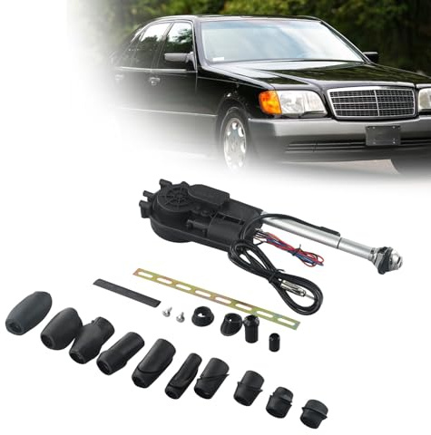 SageFurned 01 Kfz-Antennen-Ersatz-Set für Mercedes für Benz W140, W126, W124, W201, Außenantenne (Antenne)