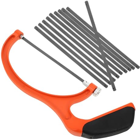 SEWACC Mini Segueta Manual para Madera y Metal Corte Preciso y Construcción Estable, Herramienta Ligera para Jardineros y Carpinteros en Bricolaje