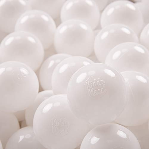 KiddyMoon Kinder Bälle Für Bällebad Baby Einfarbige Plastikbälle ∅7Cm Made In EU
