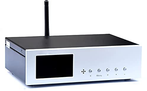 Decodificador USB Bluetooth, Receptor, Pantalla De 2.8 Pulgadas, LDAC USB DAC DSD512 PCM32Bit / 384Khz 3.5mm Salida AUX/RCA para Estéreo Doméstico