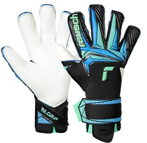 Reusch Profi Torwarthandschuhe Herren | haltbarer Grip mit 2-Schicht-Latex | atmungsaktiv & präzise Passform, für Training & Spiel, für Kunstrasen & Naturrasen, Größe 7,5-11, Attrakt RE:GRIP Evolution