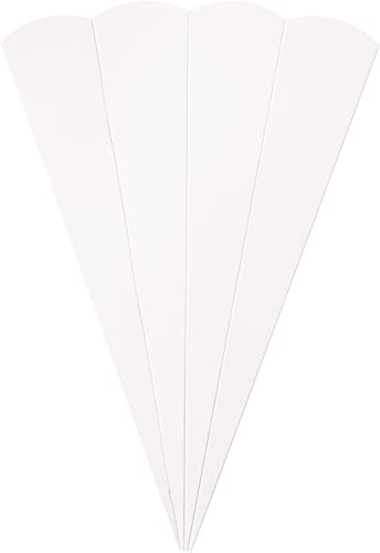 Folia Schultüten Rohlinge 68cm Weiß