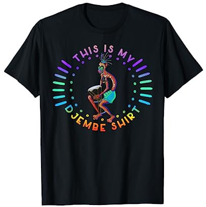Djembe Schlagzeuger Musikinstrument Afrika Reggae T-Shirt