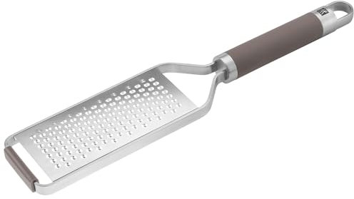 ZWILLING Pro Reibe mit Zwei-Wege-Reibtechnologie, rostfreier Edelstahl, Schutzhülle, feine Reibefläche für Parmesan, Muskatnuss, Käse, Knoblauch 34 cm