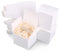 10 Pièces Boite Cadeau Blanche, 8 x 8 x 8 cm Boite Cadeau Vide, Boite Carton Blanche, Petite Boîte en Carton, Boite Cadeau Blanc Carton Facile à Assembler, pour Cadeaux, Fête, Anniversaire, Mariage