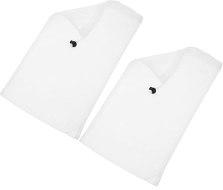 Happyyami 2pcs Pool Skimmer Socks Fine Mesh Vacuum Cleaner Bags for Efficient Pool Cleaning Compatible with Various Vacuum for Maintaining Clean and Aquariums