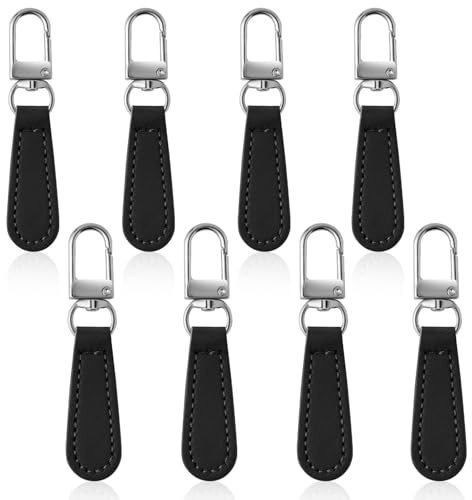 Deoward 8 Stück Reißverschluss Zipper Ersatz Reisverschluss Anhänger | Reißverschluss Reparatur für Gepäck, Koffer, Rucksäcke, Jacken, Geldbörsen, Handtaschen, Jeans