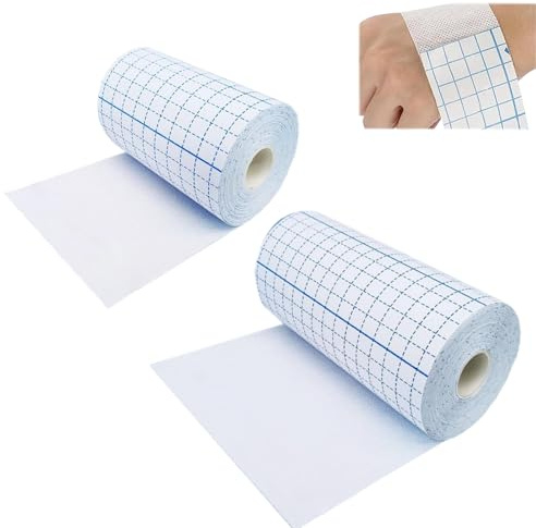 Fixomull - Vendaje elástico de 10 cm x 10 m, vendaje para heridas y colocación de vinilo, fixomull 15 cm x 10 m, transpirable y respetuoso con la piel, cinta médica no tejida, color blanco