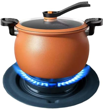 Olla Rápida Accesorio Multifuncional De Cocina Con Recubrimiento | Olla de Presión Grande Para Cocinar Conservas Cocer Vapor Hornear Legumbres Celebraciones