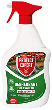 PROTECT EXPERT PROHERBIOPAL750 Désherbant Polyvalent-Prêt-A-L ‘Emploi 750 ML, Multicolore