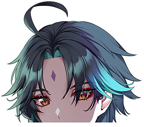 Genshin Impact Xiao Anime Auto Aufkleber Epischer Charakter Style für Fans Wetterfest Vinyl Material 13,9 cm
