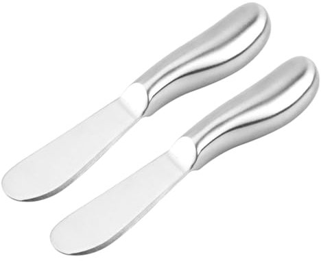 Garneck -buttermesser Butterstreicher Sahnemesser Marmeladenstreicher Für Küche Zuhause Bäckerei Rostfrei Langlebig Leicht Zu Reinigen Silber