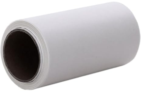 GLEAVI Rollo de Papel para Hornear Pasteles Blanco, Fácil Desmoldeo y Mantiene la Forma del Pastel, Adecuado para Repostería y Decoración