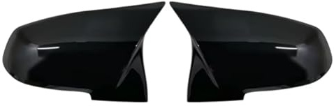 Die Spiegelkappe Kompatibel Mit Für 1er F20 F21 2012–2016 Für 2er F22 F23 2014–2018 Für 3er F30 F31 2012–2019 Auto-Rückspiegelabdeckung(Black)