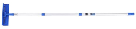 Generic Aluminum Alloy Drywall Sanding Pole Sander, Telescopic Self Adhesive Frame with 2m Pole and Sandpaper for Professional Grade Finish on Ceilings and Corners