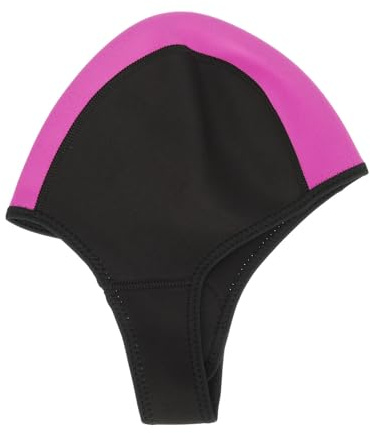 Veemoon 5mm Neoprene Winter Bathing Hat Rubber Swimming Cap Warm Keeping Scuba Diving Head Cover Outdoor Water Sports Unisex One Size