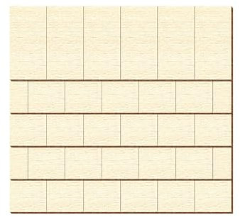 Sperrholz Schindeln - Rechteckform - Größen- und Mengenauswahl, Schindelgröße:20mm x 10mm, Pack mit:250 Stück