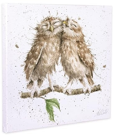 Wrendale Designs Leinwandbild Birds Of A Feather, klein