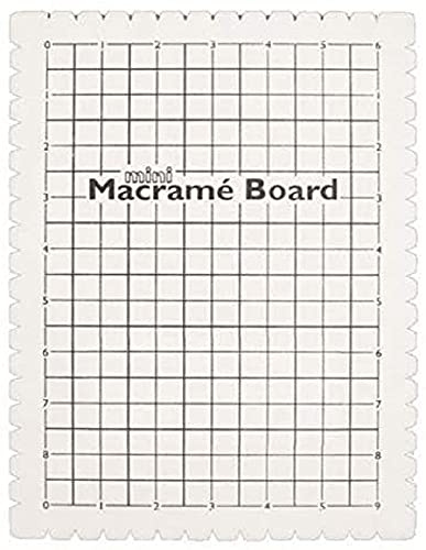 Stafil Macramee Board zum Flechten, nach Größen Auswahl (39 x 29 cm)