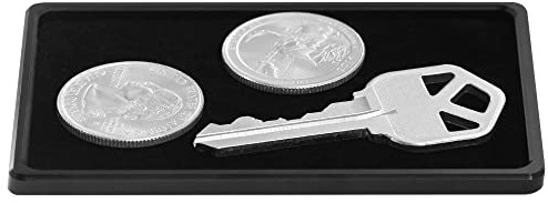 ROSSM myntbricka l aluminium myntbricka för minimalistiska plånböcker för män
