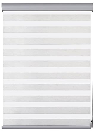 FUFU Roller Shade Daylight Roller Blind, Opaque, Mounting Kit Included, Roller Blind Plain, Light Grey (Size : 80cm x 160cm/31.4x63)