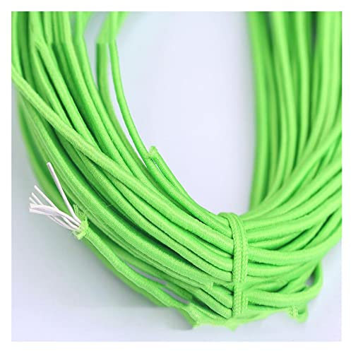 ZZSRJ Banda de elástica de 2 mm de Cuerda elástica de la Cuerda elástica Correo de Goma de Goma Cordera de Cuerda con Cuentas de Cuerda for Ropa de Coser (Color : 17, Width : 2mm)