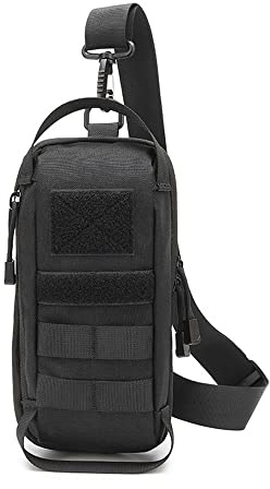 ACEXIER Taktische Sling Umhängetasche Militär Brusttasche Gürtel Hüfttasche Multifunktionale Gürteltasche für die Jagd im Freien täglich tragen Werkzeugtasche