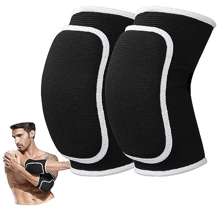 FCSNJH Ellenbogenschoner, Ellbogenschoner 2 Stücke, Ellenbogen Bandagen Herren, Ellbogenschutz- ideal für Krafttraining, Armbandage Ellenbogen für Menschen mit Ellbogenarthritis, Muskelschmerzen