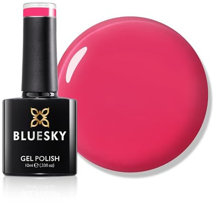 Bluesky Gel Nail Polish 10ml, Pink Digidi - AW2324, Pink Soak-Off Gel Polish for 21 Day Manicure, Professional, Salon & Home Use, Requires Curing Under UV/LED Lamp