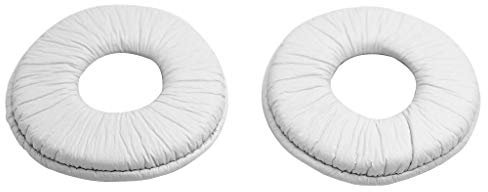 GMBYLBY Cuscinetti auricolari portatili per Sony MDR-ZX100 ZX300 V150, anche per MDR-V150 V250 V300 V100 V200 V400 ZX110, colore nero, grigio, similpelle