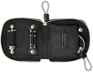 Stackers Schmuckrolle aus recyceltem Nylon, Schwarz