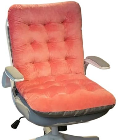 HONGYEMY Liegenauflage Langes Sitzkissen, verschleißfest, ultradick, superweich, gefüllt, Sitzmatte, Esszimmerstuhlkissen, Stuhl, Zuhause, dekoratives Kissen Deckchair Auflage(Pink,45x85cm)