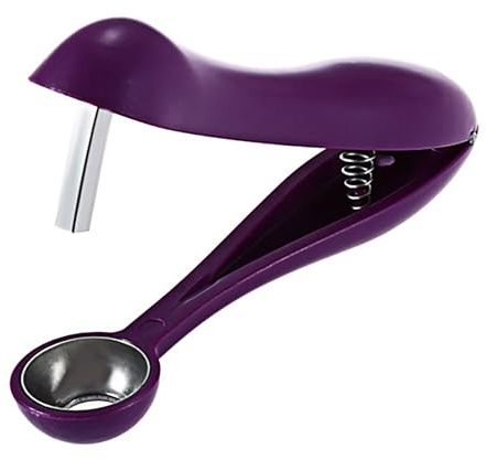 Entkerner – Kirschentkerner – Entsteiner für Kirschen, Fruchtentferner | Ergonomisches Handgerät, schnelle Extraktion des Kerns mit solider Struktur für Küche, geeignet für Hagedorn, Datteln, Pflaumen