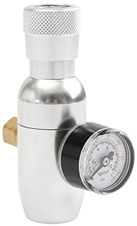 EZLUIYLDH 0~150 Psi & Gas Disconnect Regulator Co2 16G Charger Kit For Home Beer Kegerator