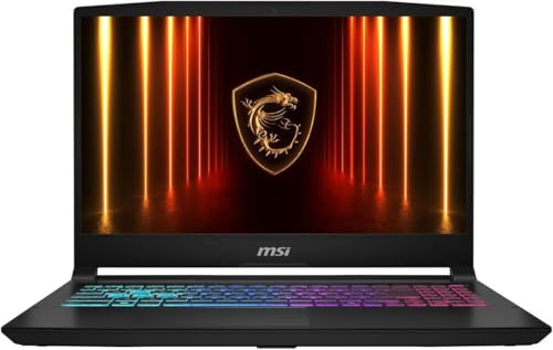 msi Katana 15 HX Gaming Laptop 15.6 165Hz WQHD (2560x1440) IPS Display Intel 16-Core i7-14650HX 32GB DDR5 1TB SSD NVIDIA GeForce RTX 5070 8GB GDDR7 Wi-Fi 6E 4-Zone RGB retroilluminato tastiera Win11