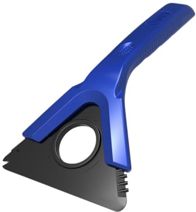 VUIUYOIES Raspador de Hielo para Parabrisas de Coche, extracción rápida, multifunción para Invierno, Pala quitanieves para Limpieza fácil y portátil, Cepillo desempañador Parabrisas eficaz.