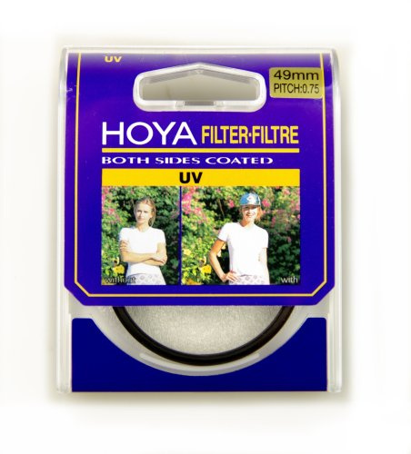 Hoya UV Filter 49mm - Filtro para cámara (Transparente)