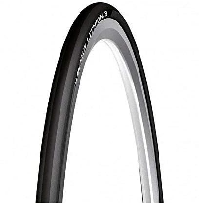 Michelin Lithion 3 Cubierta para Bicicleta, Deportes y Aire Libre, Negro, 700x25