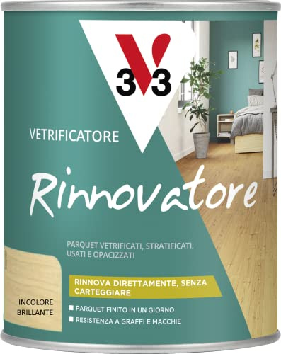 V33 Vetrificatore Rinnovatore Brillante Incolore 0,75L