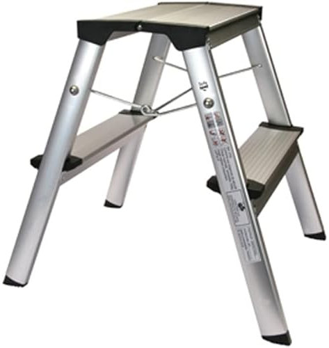 SAFETOOL Marche-Pieds Alu 2 marches Pliable