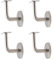 4 Pezzi Corrimano, Supporto Corrimano, Corrimano Scale, per la Protezione Della Sicurezza Nei Vani Scala, Corridoi, Bagni, ecc