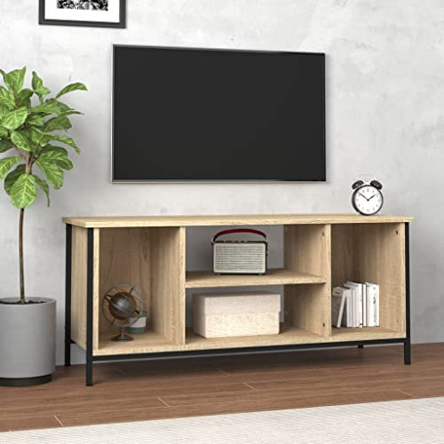 RAUGAJ Home & Garden TV-Schrank, Sonoma-Eiche, 102 x 35 x 45 cm, Holzwerkstoff